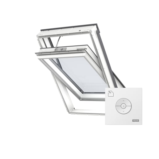VELUX MK08 008230A Integra Solar PU Passive House Roof Window 78 x 140cm White