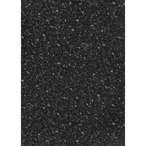 Jewson Post Formed Laminate Upstand 3m x 70 x 12mm Black Slate 