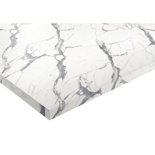 Jewson Marble Veneto Laminate Worktop 3m x 600 x 38mm Post Formed