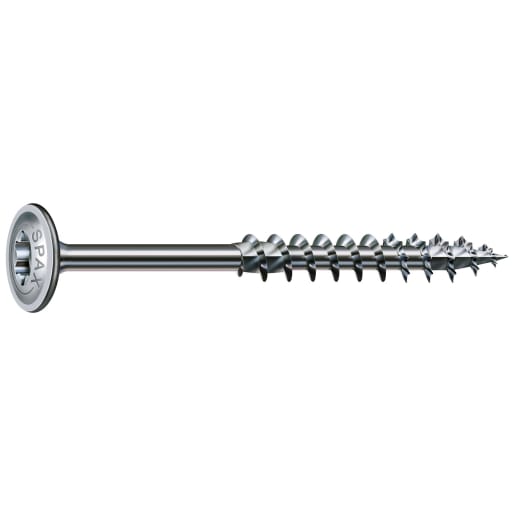 SPAX WIROX Coated Washer-Head Construction Screws T30 T-Star Plus Recess 6.0 x 180mm Box of 100