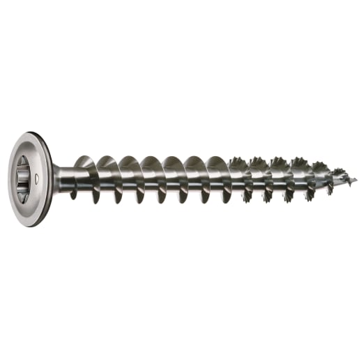 SPAX Stainless-Steel Washer-Head Construction Screws T30 T-Star Plus Recess 6.0 x 80mm Box of 100