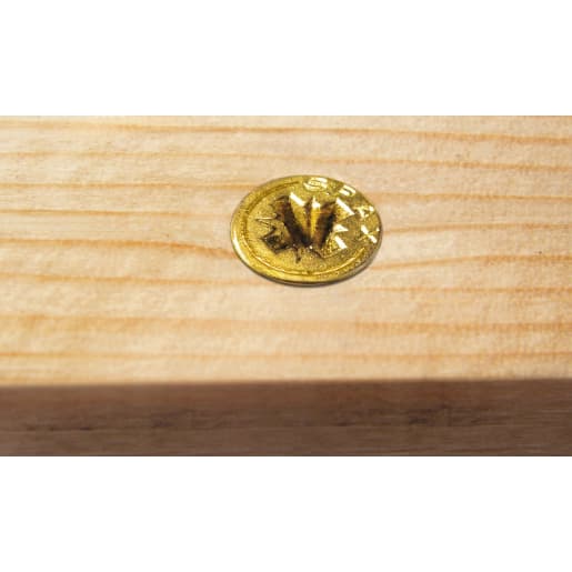 SPAX YELLOX Coated Universal Woodscrews PZ2 Bit Recess 5.0 x 100mm Box of 100