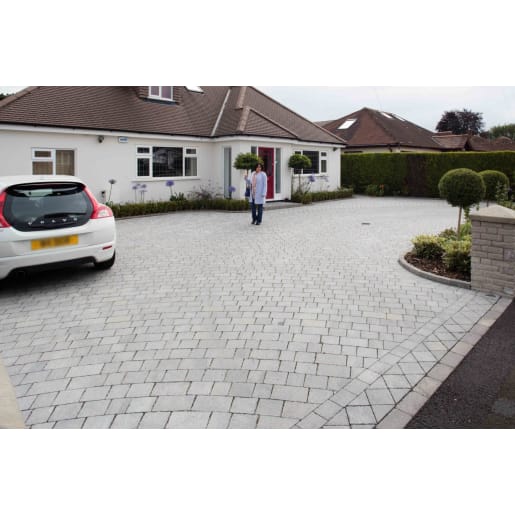 Marshalls Drivesett Tegula Original Block Paving<BR>Project Pack 9.73m²<BR>Pennant Grey