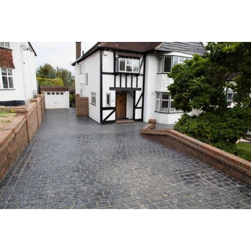 Marshalls Drivesys Original Cobble Project Pack 10.93m² Basalt Pack of 480