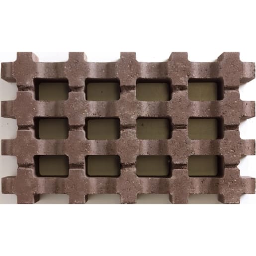 Marshalls Grassguard 130 500 x 300 x 100mm Earth Brown Pack of 64