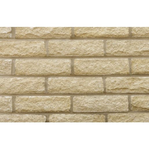 Marshalls Marshalite Pitched Walling 220 x 100 x 65mm 6.2m² Buff Pack of 360