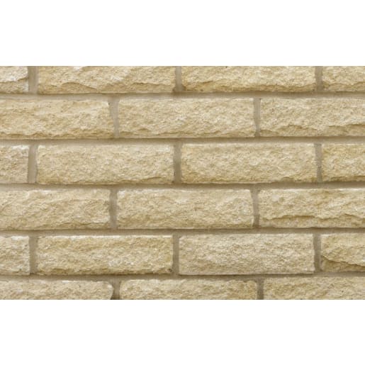 Marshalls Marshalite Pitched Walling 440 x 100 x 140mm 6.1m² Buff