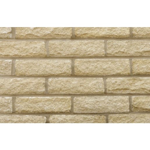 Marshalls Marshalite Pitched Walling 300 x 100 x 65mm 6.9m² Buff