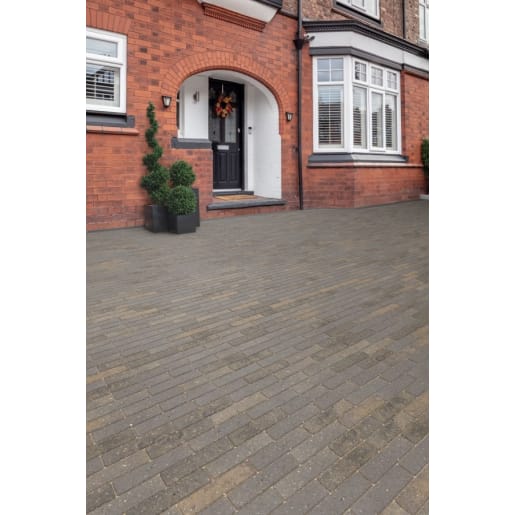 Marshalls Savanna Linear Block Paving Pennant Grey 200 x 50 x 60mm