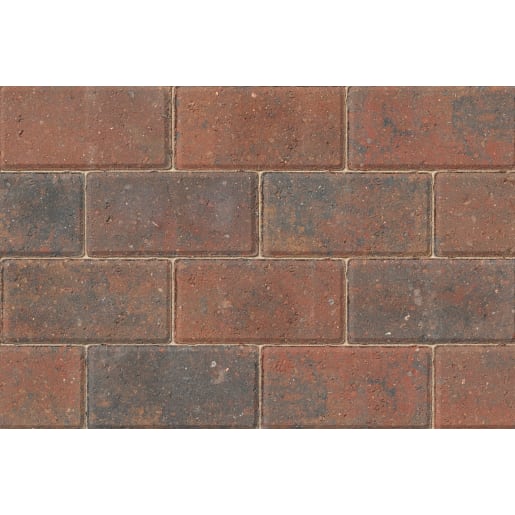 Marshalls Standard Concrete Block Paving 200 x 100 x 50mm Brindle