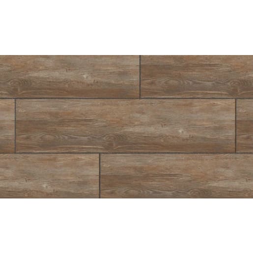 Marshalls Symphony Porcelain Plank Paving 1200 x 300 x 20mm 8.64m² Cherry